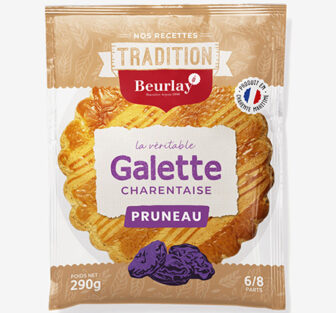 La Galette Charentaise fourrée au pruneau de la Pâtisserie Beurlay.